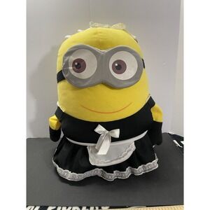 Despicable Me Minion Plush in Maid Outfit 18" Tall Toy Factory